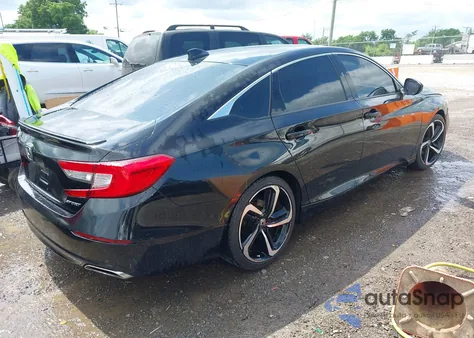 2018 Honda Accord Sport from USA, damaged, VIN 1HGCV1F39JA227366